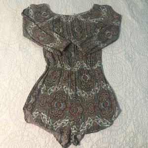 Off the Shoulder Romper